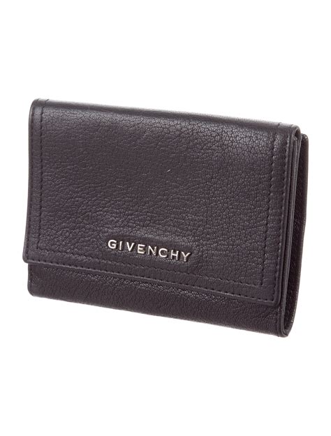 givenchy logo plaque wallet|vintage givenchy wallets.